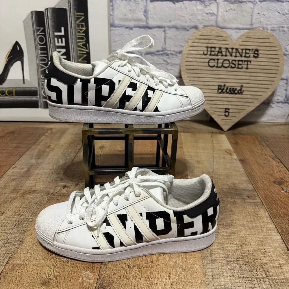 Adidas Originals Superstar White & Black Casual Shoes FV2816